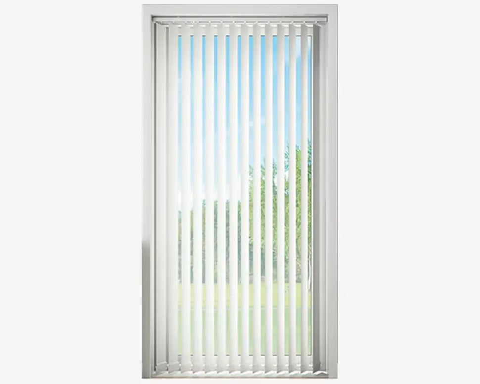 Lamelanlæg Line Hvid L.250 cm