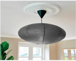 Lampeskærm Villo antracit Ø.60 cm