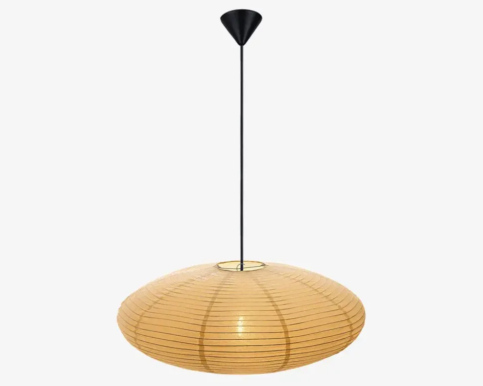 Lampeskærm Villo gul Ø.60 cm