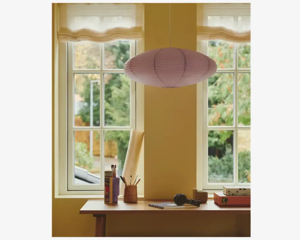 Lampeskærm Villo rosa Ø.60 cm