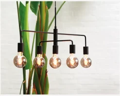 Langbordspendel Gloom Sort E27