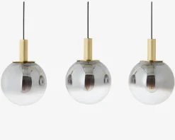 Langbordspendel Gould Guld/Røgfarvet