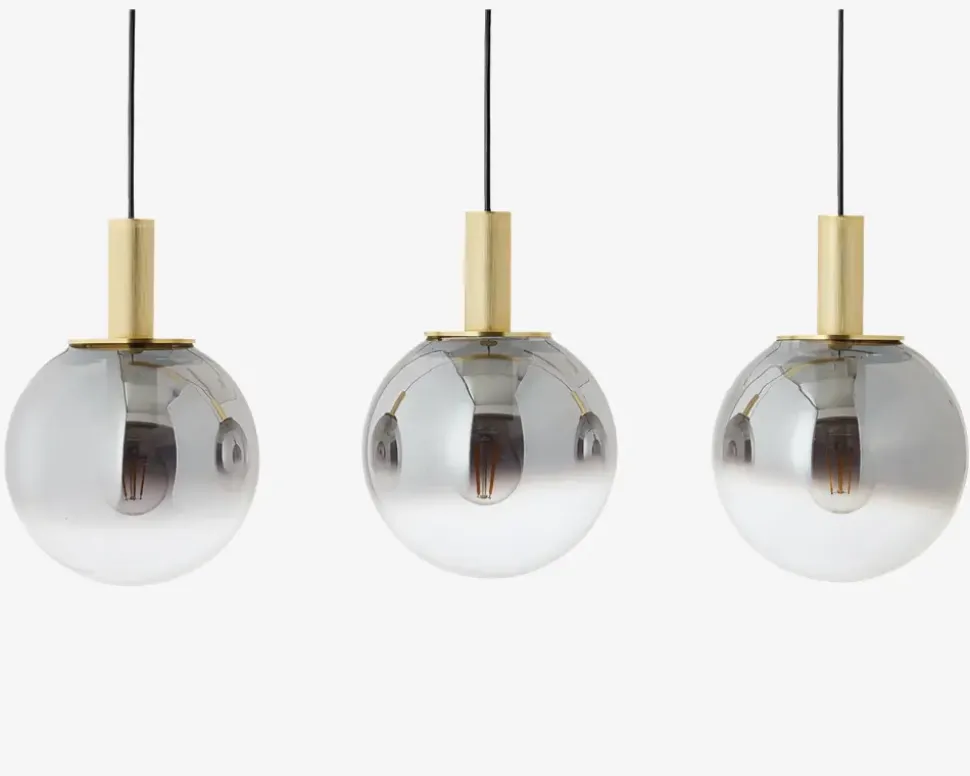 Langbordspendel Gould Guld/Røgfarvet