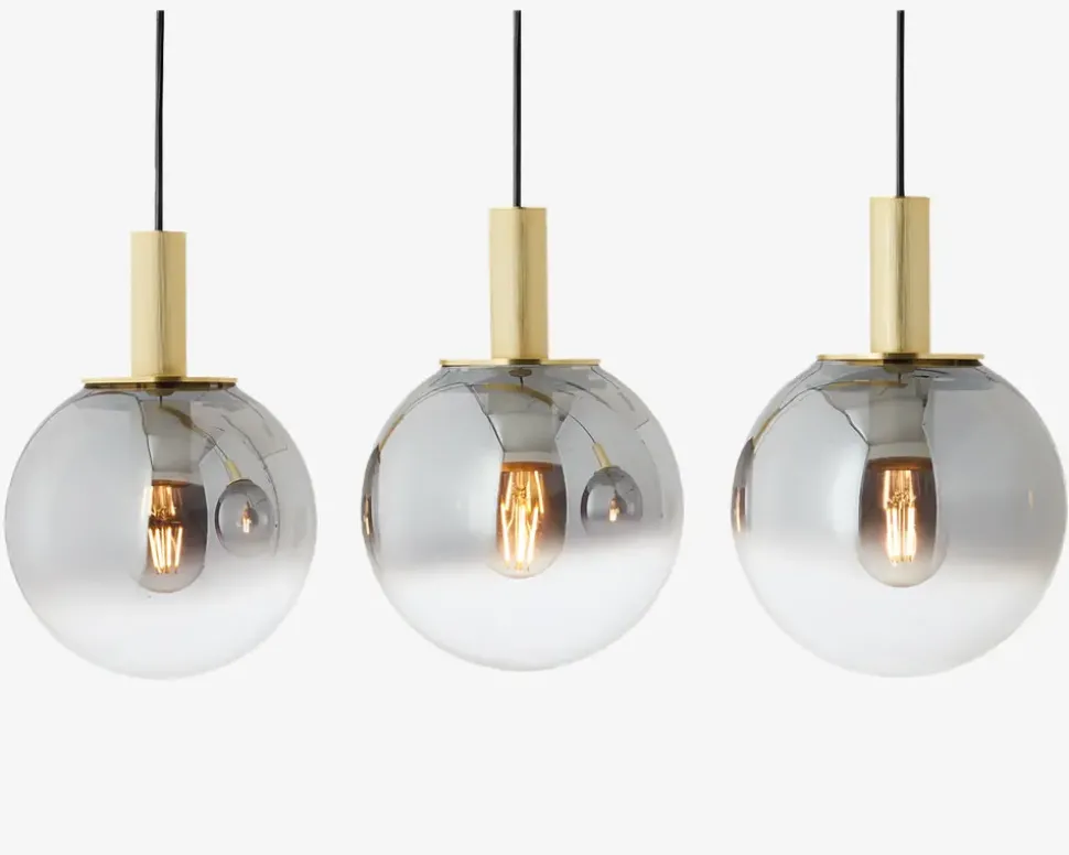 Langbordspendel Gould Guld/Røgfarvet