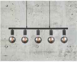 Langbordspendel Paco Sort L.80 cm