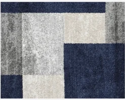 Løber Cuba Blå 80x150 cm