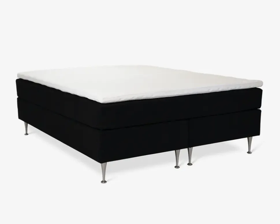 Lecce Continentalseng 180X200 cm sort