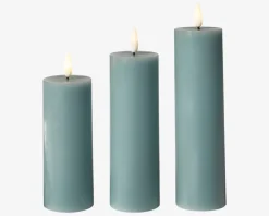 LED Bloklys Sæt 3Stk Sea Ø.5cm