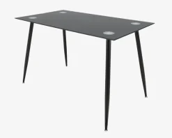 Lille spisebord i sort glas