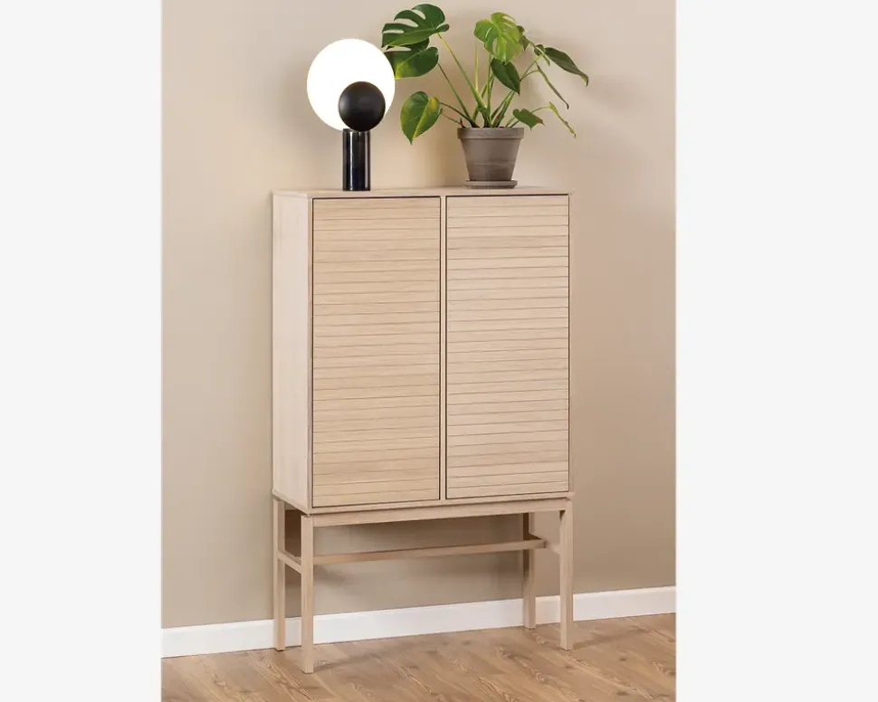 LINLEY SKAB I FINERET EG HVID