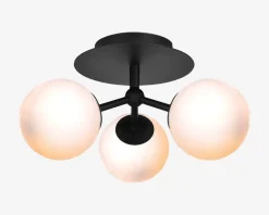 Loftlampe Atom Trio Opal Ø.26 cm