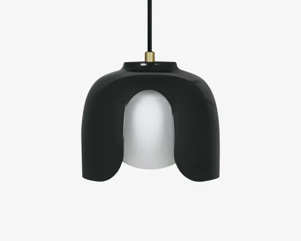 Loftlampe Corolle sort Ø.20 cm