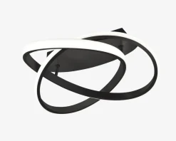 Loftlampe Course Sort Ø.45cm