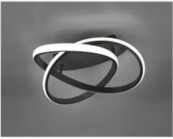 Loftlampe Course Sort Ø.45cm