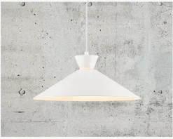 Loftlampe Dial Hvid Ø.45 cm