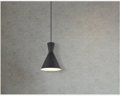 Loftlampe Enzo Sort Ø.20 cm