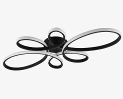 Loftlampe Fly Sort L.83 cm