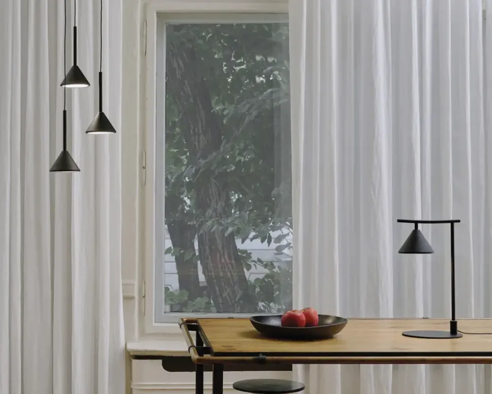 Loftlampe Fuji 3 x pendel sort Ø.29 cm