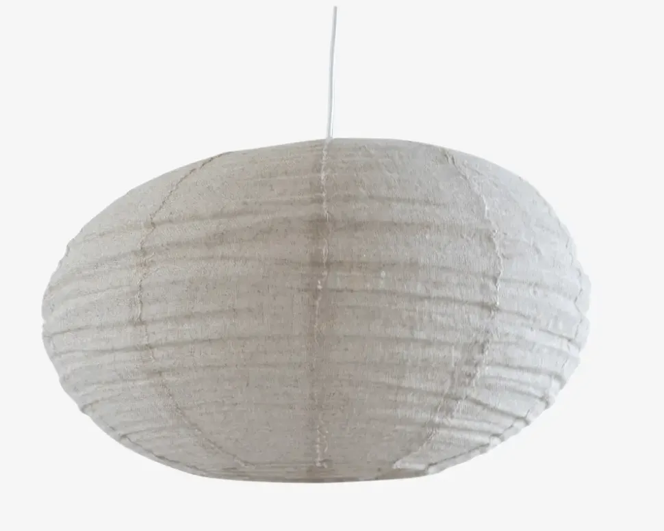 Loftlampe hør natur Ø.52 cm