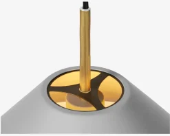 Loftlampe Hygge grå Ø. 24 cm