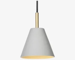 Loftlampe Hygge grå Ø. 12 cm