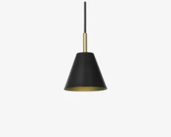 Loftlampe Hygge sort Ø 12 cm