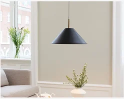 Loftlampe Hygge sort Ø. 40 cm