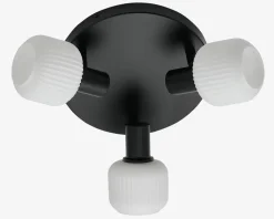 Loftlampe Milford mini 3xE14 sort