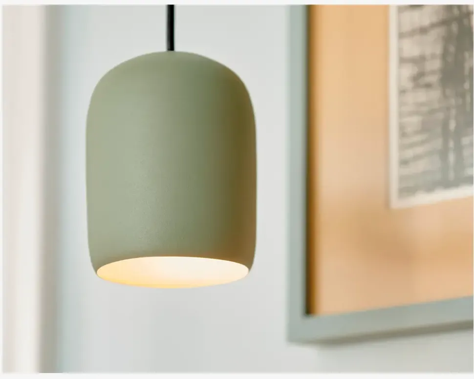 Loftlampe Notti Ø.10 cm Grøn