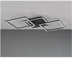 Loftlampe Trail 3 Sort L.52,5 cm