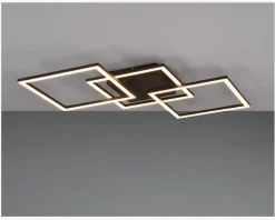 Loftlampe Trail 3 Sort L.52,5 cm