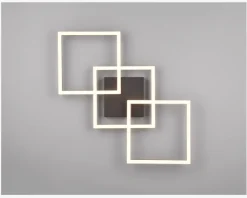 Loftlampe Trail 3 Sort L.52,5 cm