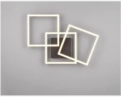 Loftlampe Trail 3 Sort L.52,5 cm