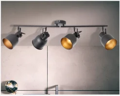 Loftspot Rolet 4 Sort/Sand B.76cm