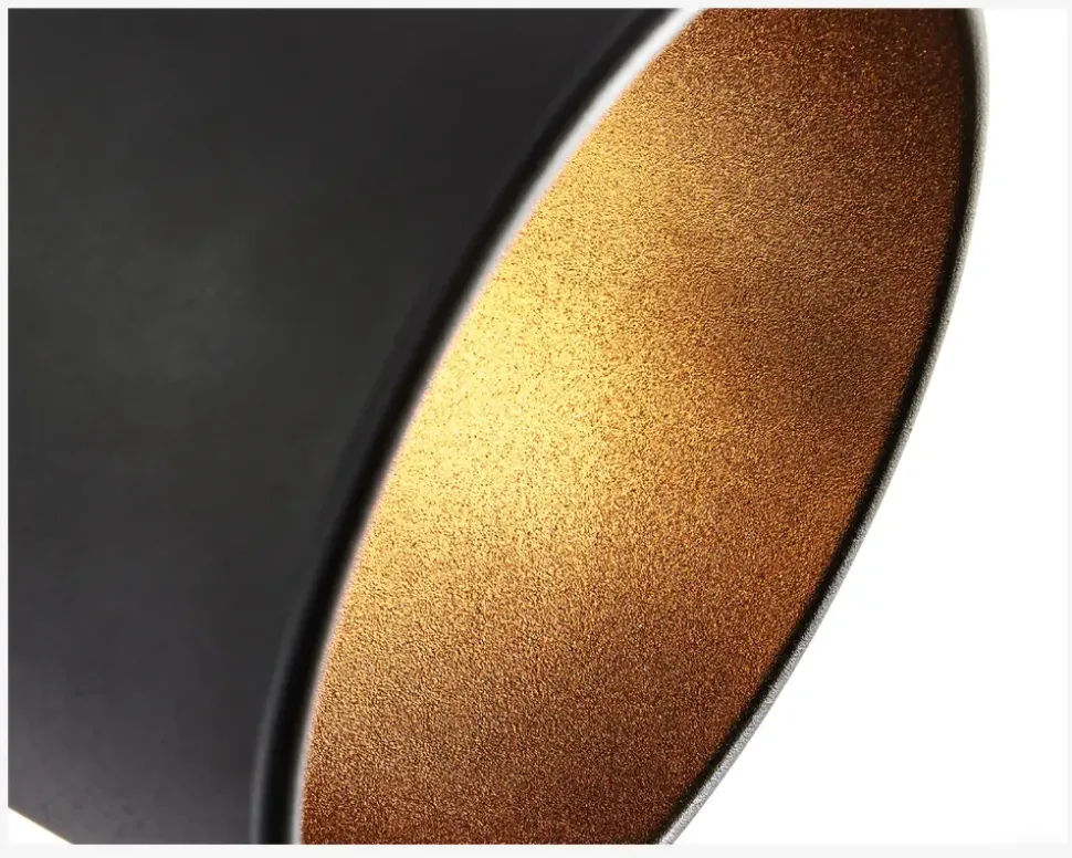 Loftspot Spiral Rolet 3 Sort/Sand Ø.51cm