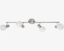 Loftspot Tiara 4 Krom/Hvid B.78cm