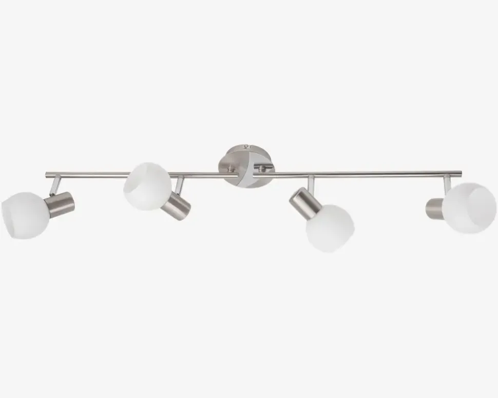 Loftspot Tiara 4 Krom/Hvid B.78cm