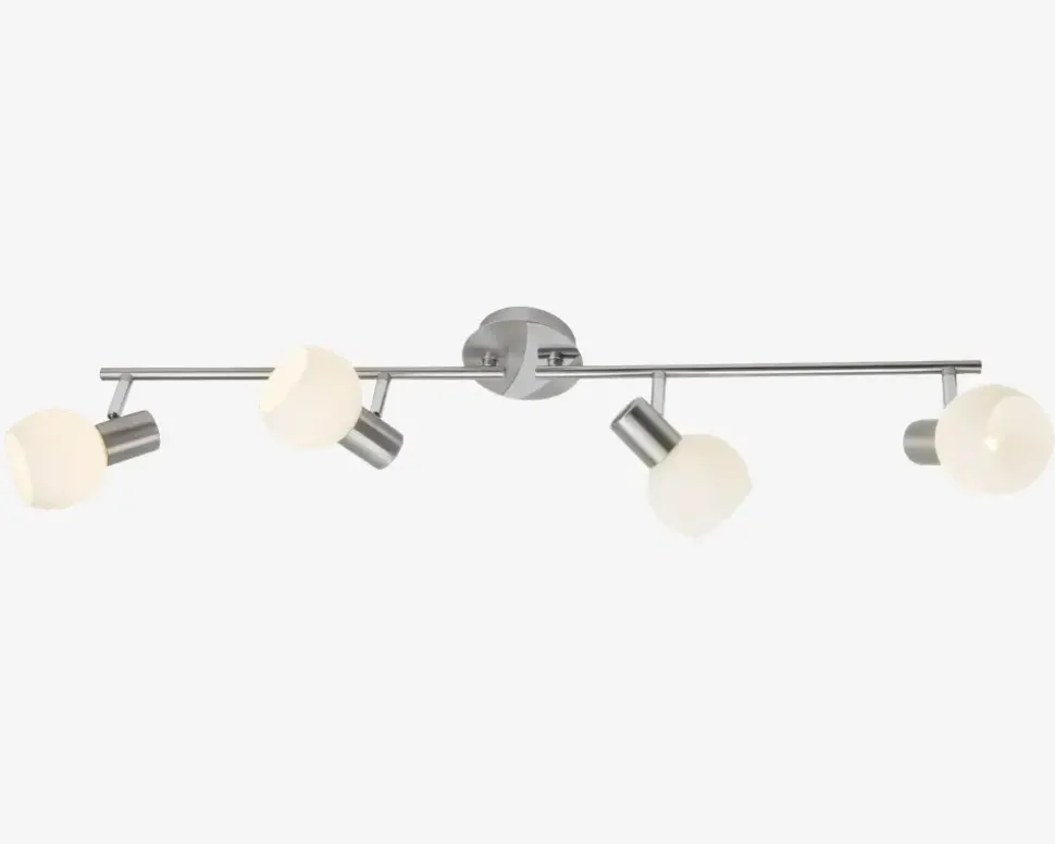 Loftspot Tiara 4 Krom/Hvid B.78cm