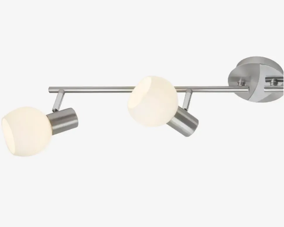 Loftspot Tiara 4 Krom/Hvid B.78cm