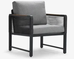 Loungesæt 4 dele Antracit/grå