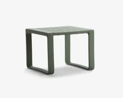 Loungesæt grøn plast 5 dele