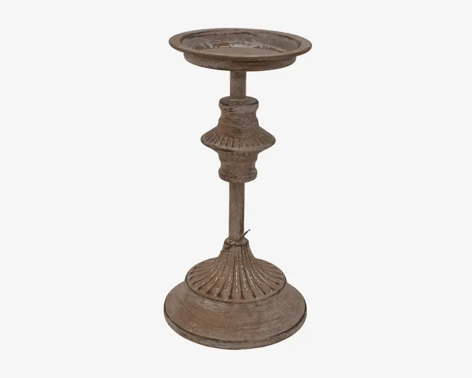 Lysestage Bloklys Sand H.24