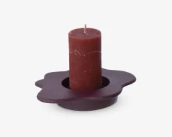 Lysestage Disree Lilla 17x14cm