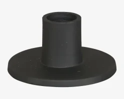 Lysestage Mat Sort H.4 cm