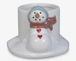 Lysestage snemand H.7xØ.8,5 cm