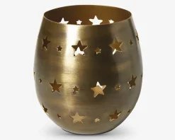 Lysestage Stjerner H.15CM