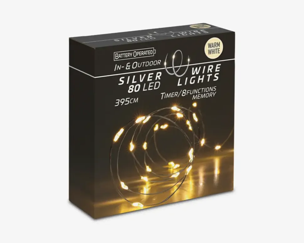 Lyskæde 80 micro LED IP44