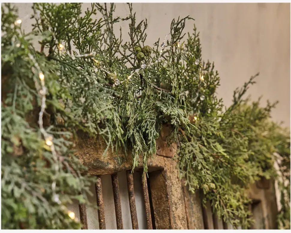 Lyskæde m/perler 15 LED 1,7 meter