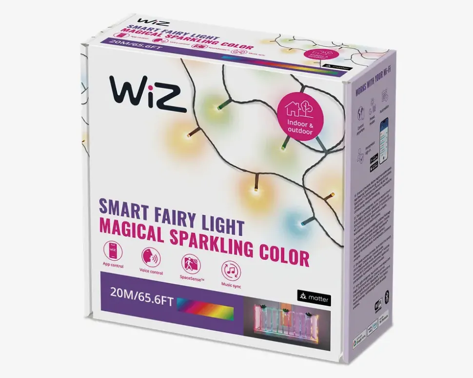 Lyskæde Wiz fairy light 20 meter