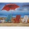 Maleri strandstole 80x120 cm